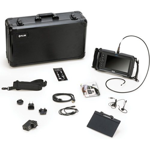 Videoscope Kit with HD 5.5 mm × 1 m Long Camera Probe, 7" Display, 1024 x 600 pixels Action Paper