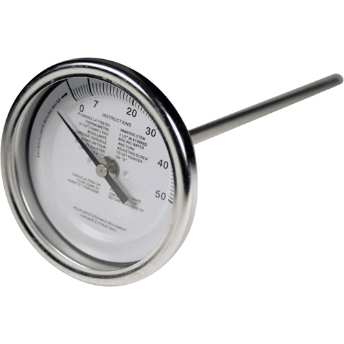 Thermom&egrave;tre &agrave; tige sirop d'&eacute;rable 5", Contact, Analogique Action Paper