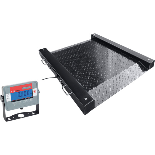 DEFENDER Drum Scale, 2500 lbs. Capacity, 30" W x 30" L Action Paper