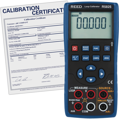 Loop Calibrator with Traceable Certificate Action Paper