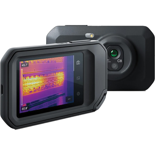 C8 Compact Thermal Imaging Camera, 320 x 240 pixels, -20° - 450°C (-4° - 842°F), <50 mK Action Paper