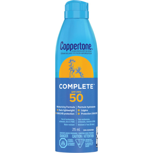 Sport&reg; Water Resistant Sunscreen, SPF 50, Aerosol Action Paper