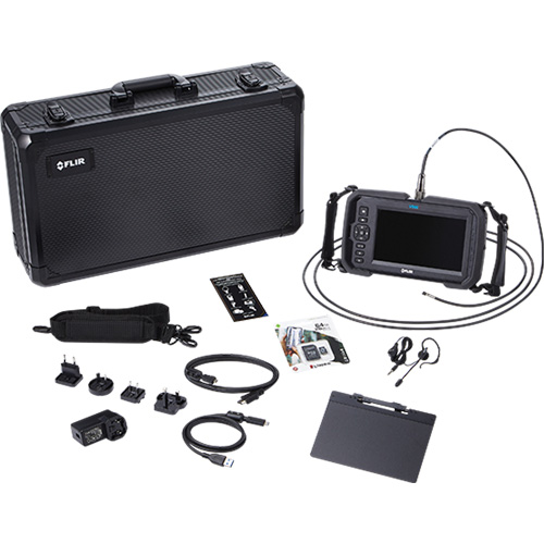 Ensemble de vid&eacute;oscope haute performance avec cam&eacute;ra HD double & longue sonde, 1280" lo x 720" la Affichage, 1024 x 600 pixels, 4,9 mm (0,19") T&ecirc;te de cam&eacute;ra Action Paper