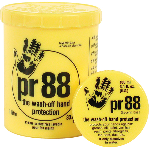Pr88 Skin Protection Barrier Cream-the Wash-off Hand Protection, Packet, 100 ml Action Paper