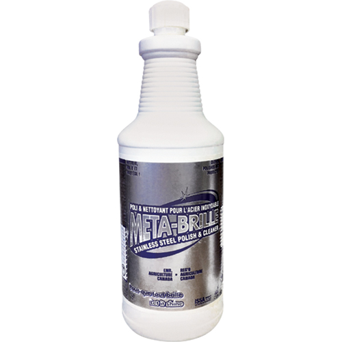 Meta-Brille Stainless Steel Polish, 950 ml/950.0 ml, Bottle Action Paper