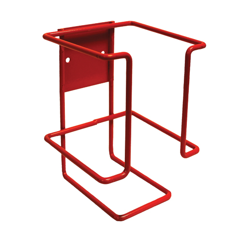 Support mural m&eacute;tallique pour bouteille d'&eacute;cran solaire de 1 L Action Paper