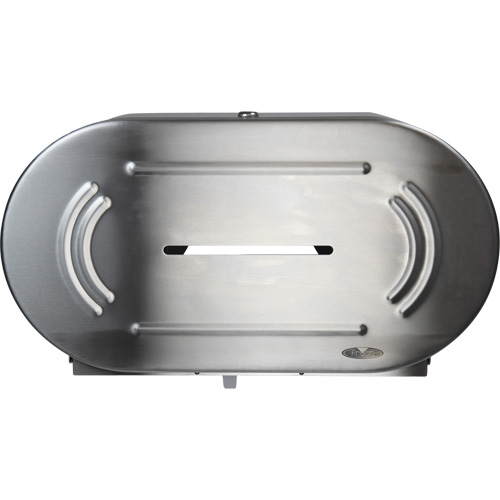 Twin Jumbo Toilet Paper Dispenser, Multiple Roll Capacity Action Paper