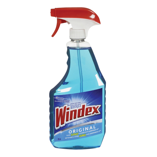 Nettoyant &agrave; vitres Windex, 765 ml, Bouteille &agrave; g&acirc;chette Action Paper