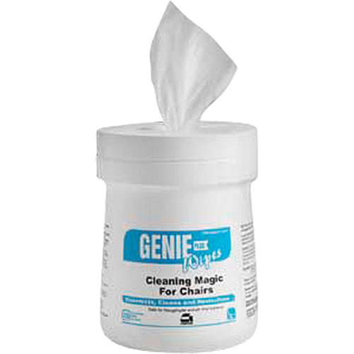 Cleaners & Disinfectants - Genie Plus Chair Cleaner, 160 Count Action Paper
