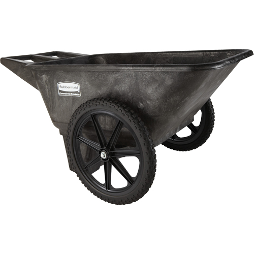 Brouettes Big Wheel, 7,5 pi³, plateau Plastique Action Paper