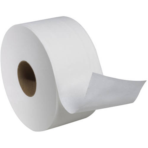 Advanced Soft Mini Toilet Paper, Jumbo Roll, 2 Ply, 751' Length, White Action Paper