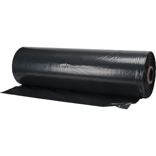 Garbage Bags, 3X Strong, 35" W x 49" L, 3 mils, Black Action Paper