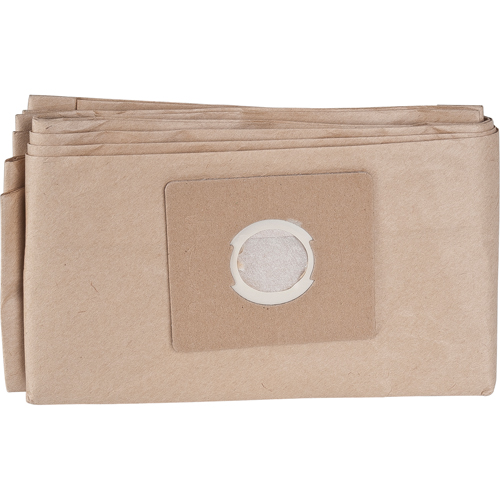 Sac-filtre collecteur pour aspirateurs industriels en acier inoxydable pour d&eacute;chets secs/humides Action Paper