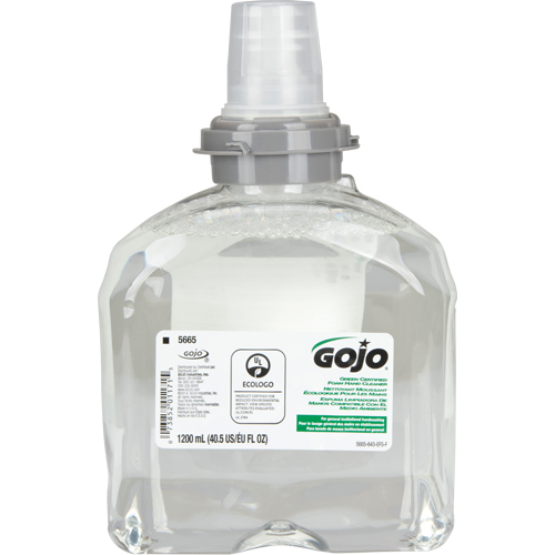Nettoyant pour les mains &eacute;cologique TFX, Mousse, 1,2 L, Sans parfum Action Paper