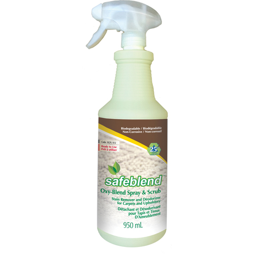 D&eacute;tachant & d&eacute;sodorisant pour les tapis et meubles rembourr&eacute;s, 950 ml, Bouteille &agrave; g&acirc;chette Action Paper