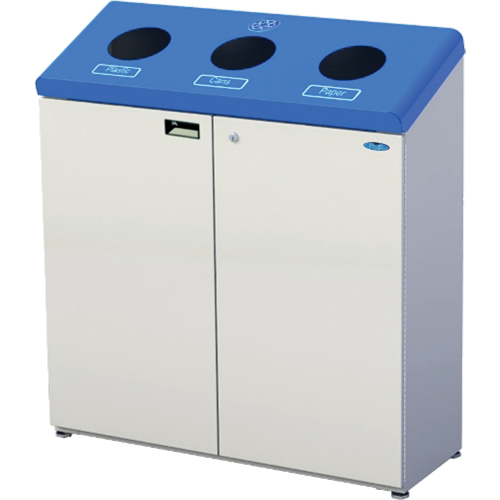 Stations de recyclage autonomes, Vrac, Acier, 53,1 gal. US Action Paper