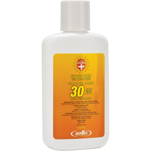 Shield Sunscreen, SPF 30, Lotion Action Paper