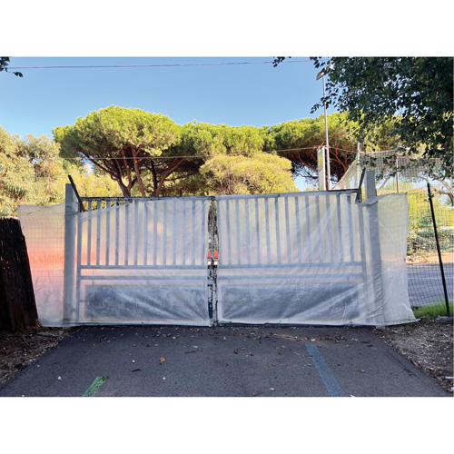 Clear Tarp, 60' x 40' x 8 mils Action Paper