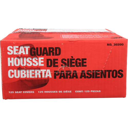Marson&reg; Kwikee Disposable Plastic Automotive Seat Covers Action Paper