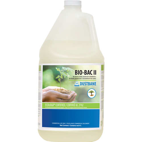 Nettoyants et d&eacute;graissants Bio-Bac II, 4 L/4,0 L Action Paper