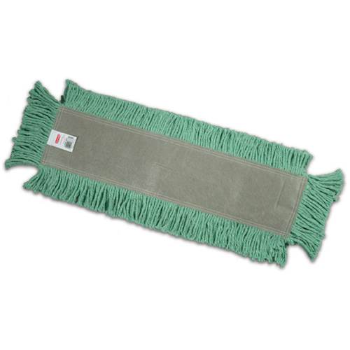 Castaway Dust Mop, Slip On Style, Cotton/Yarn, 24" L x 5" W Action Paper