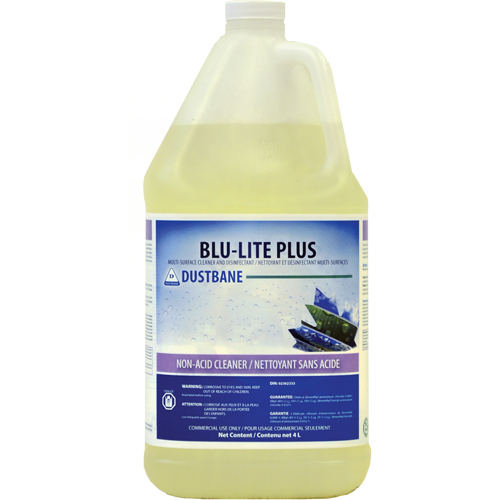 Nettoyant et d&eacute;sinfectant pour surfaces multiples Blu-Lite Plus, 4 L, Cruche Action Paper