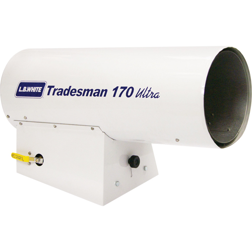 Radiateur &agrave; air puls&eacute; Tradesman, Soufflant, Propane, 170 000 BTU/H Action Paper