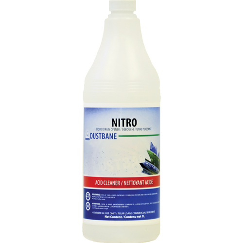 Nitro Liquid Drain Opener, 1 L, Bottle Action Paper