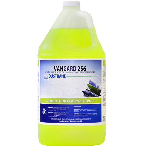Vangard 256 General Purpose Germicidal Cleaner, 5 L, Jug Action Paper