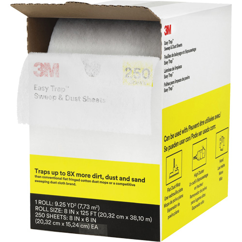 Easy Trap Dusters, Microfibre, White Action Paper