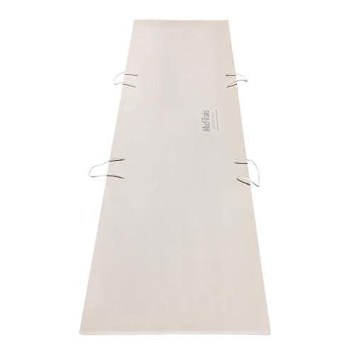 Superlite Medium-Duty Ground Protection, 3-3/4' x 8', Fiberglass, Textured, Off White Action Paper