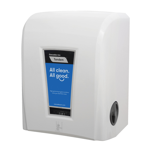 Pro Tandem Hand Towel Hybrid Dispenser, Electronic, 12.3" W x 9.3" D x 16.4" H Action Paper