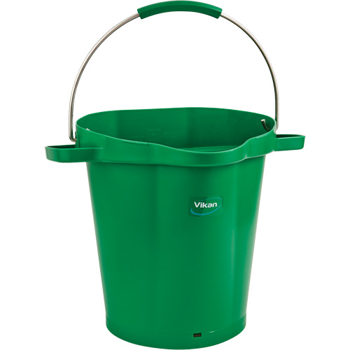 5692 Series Bucket, Green, 3 US gal. Action Paper