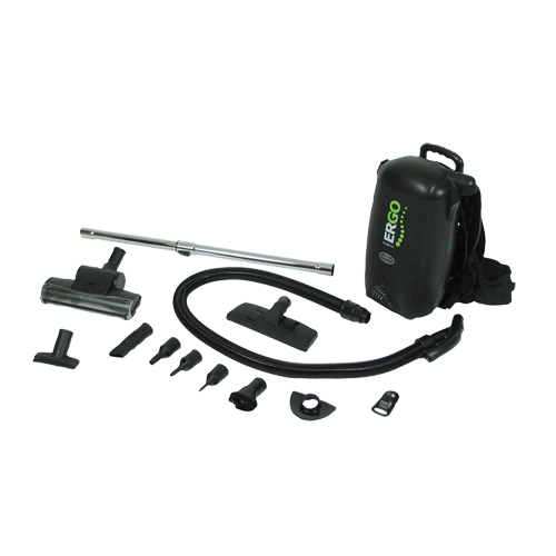 Ergo Backpack Vacuum, 2 US Gal. (7.6 Litres) Action Paper