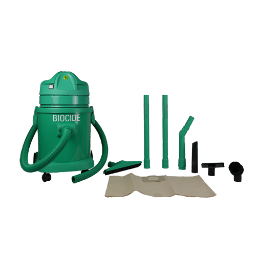 Cleanroom Vacuum, Air, 6 US Gal. (22.7 Litres) Capacity, Hepa Filtration Action Paper