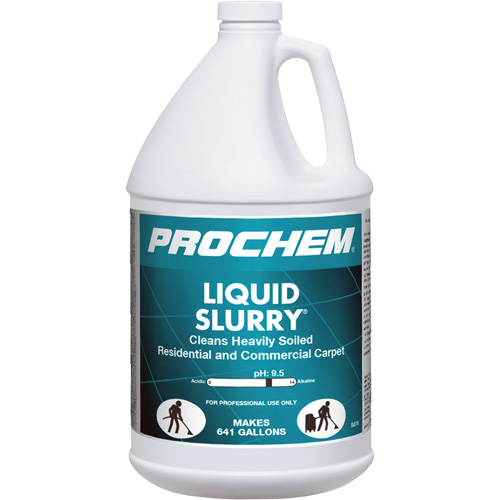 D&eacute;tergent pour tapis Prochem Liquid Slurry, 1 gal., Cruche Action Paper
