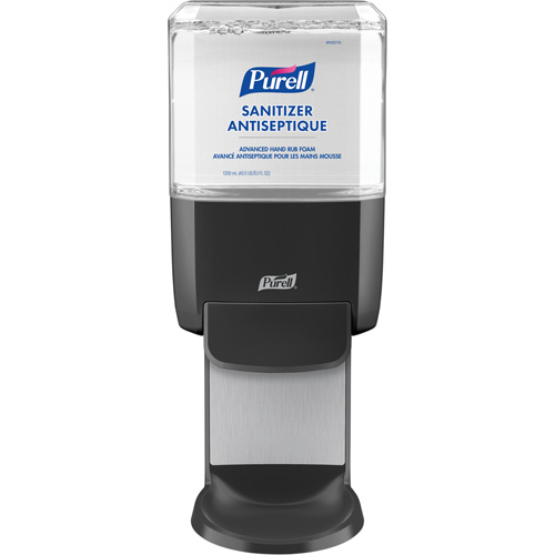 ES4 Hand Sanitizer Dispenser, Push, 1200 ml Cap. Action Paper