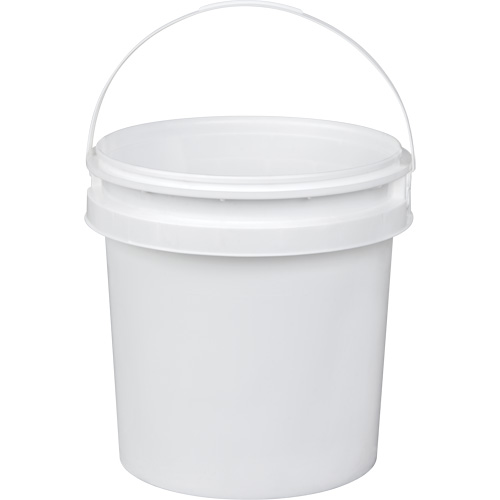 Pail, Plastic, 2.3 gal. Action Paper