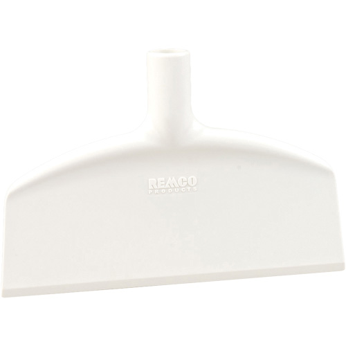 Nylon Floor Scraper, White, 10.25" W x 7" L Action Paper