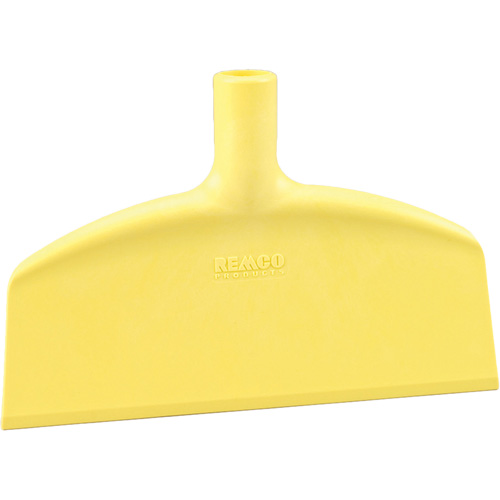 Nylon Floor Scraper, Yellow, 10.25" W x 7" L Action Paper