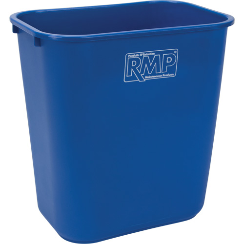Recycling Container, Deskside, Polyethylene, 28 US Qt. Action Paper