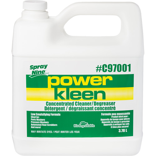 Produit nettoyant pour nettoyeur de pi&egrave;ces Power Kleen, 4 L, Cruche Action Paper
