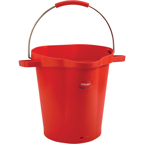 Food Hygiene Bucket, Red, 5 US gal. Action Paper