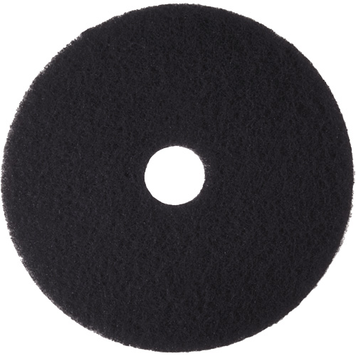High Productivity Floor Pad, 16", Stripping, Black Action Paper