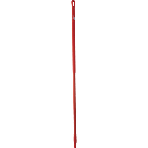 Handle, Broom/Scraper/Squeegee, Red, Ergonomic, 59" L Action Paper