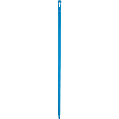 Ultra Hygiene Handle, Broom/Scraper/Squeegee, Blue, Ergonomic, 59" L Action Paper