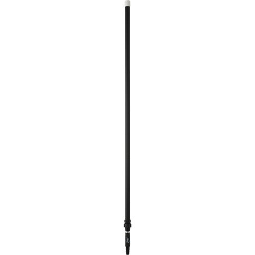 Deck Scrub Handle, Brush/Pad Holder, Black, Telescopic, 62"-113" L Action Paper