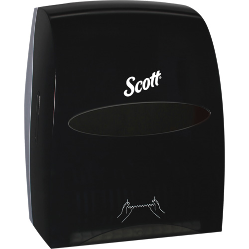 Distributeur d'essuie-mains Essential de Scott, Manuel/Sans contact, 12,63" la x 10,2" p x 16,13" h Action Paper