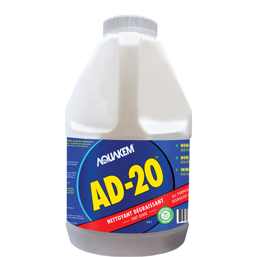 AD-20 Cleaner & Degreaser, Jug Action Paper