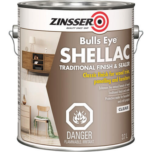 Zinsser&reg; Bulls Eye&reg; Shellac Sealer Action Paper